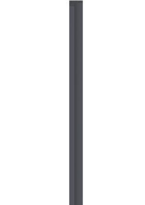Рейка левая LINERIO S-LINE ANTHRACITE планка для панели