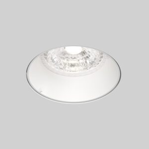 DK3055-WH Встраиваемый светильник, IP 20, 10 Вт, GU5.3, LED, белый, пластик